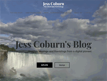 Tablet Screenshot of jesscoburn.com